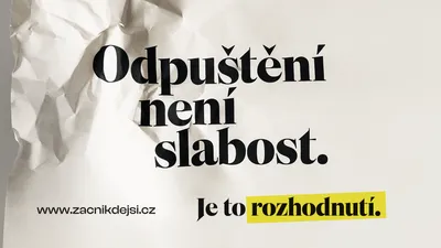 Biskupství brněnské otevírá téma odpuštění a smíření. Spustilo web a kampaň ve veřejném prostoru